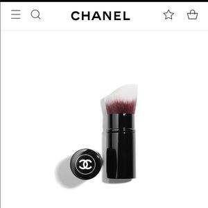 Chanel retractable foundation brush - used once